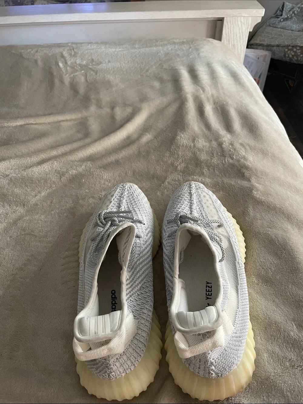 adidas Yeezy Boost 350 V2 Light Gray with Cream Sole